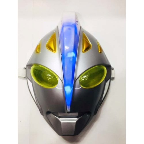 Toptan Işıklı Uzaylı Robot Maskesi