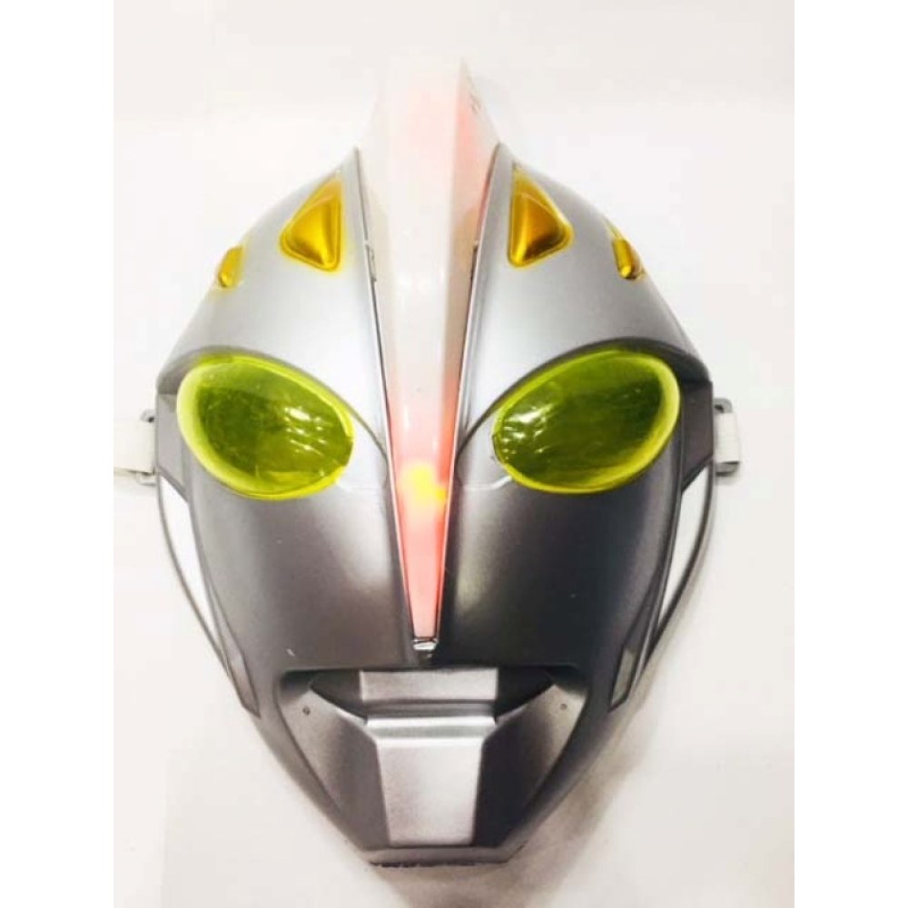 Toptan Işıklı Uzaylı Robot Maskesi