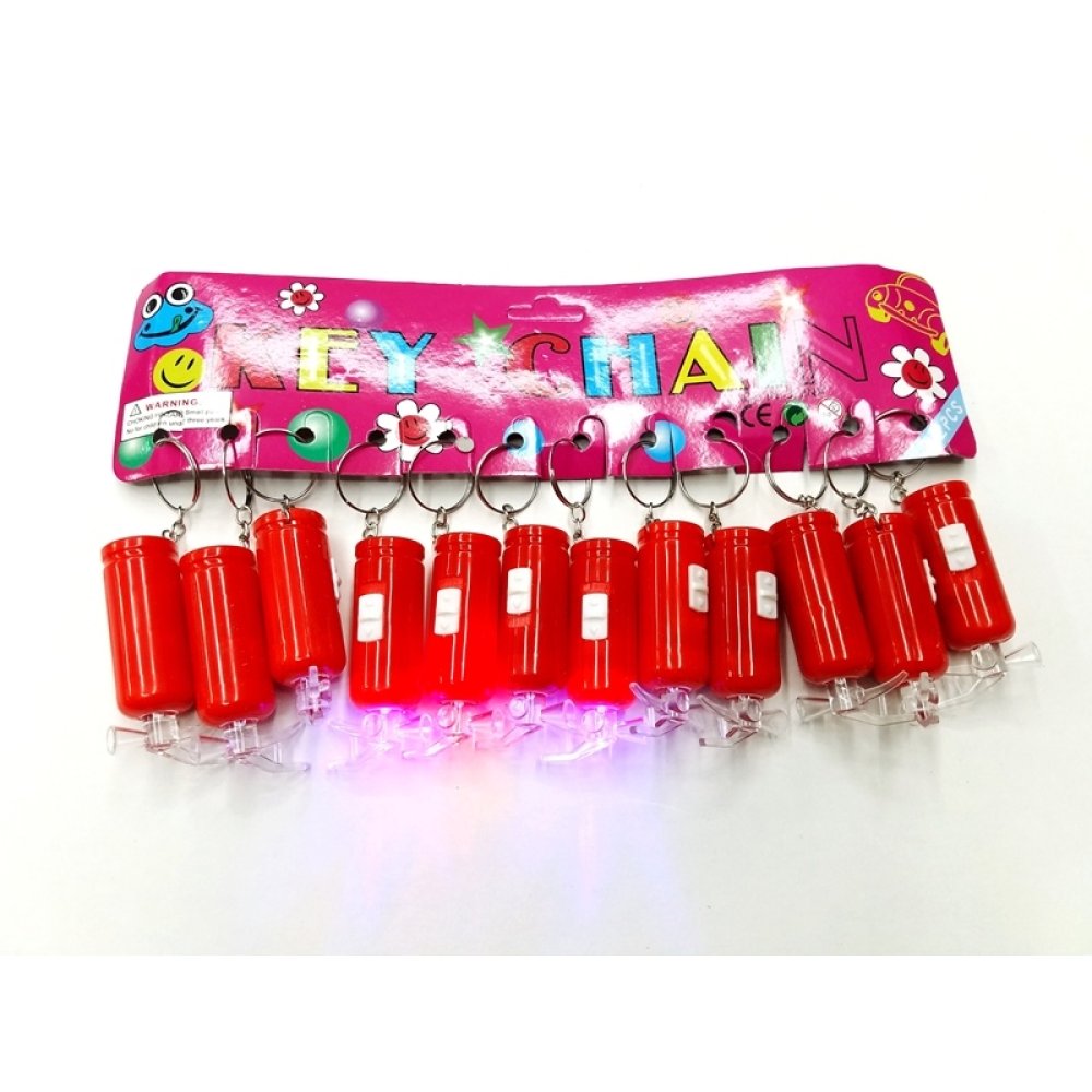 Toptan Işıklı Yangın Tüpü Anahtarlık