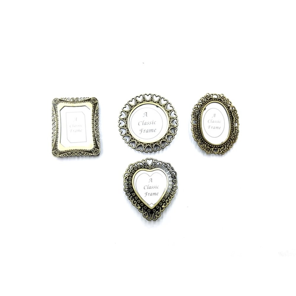 Toptan İşlemeli Metal Çerçeve Magnet Büyük