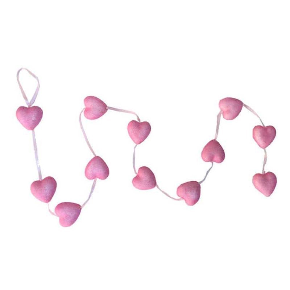 Toptan Kadife Kaplama Kırmızı Kalp Süsler