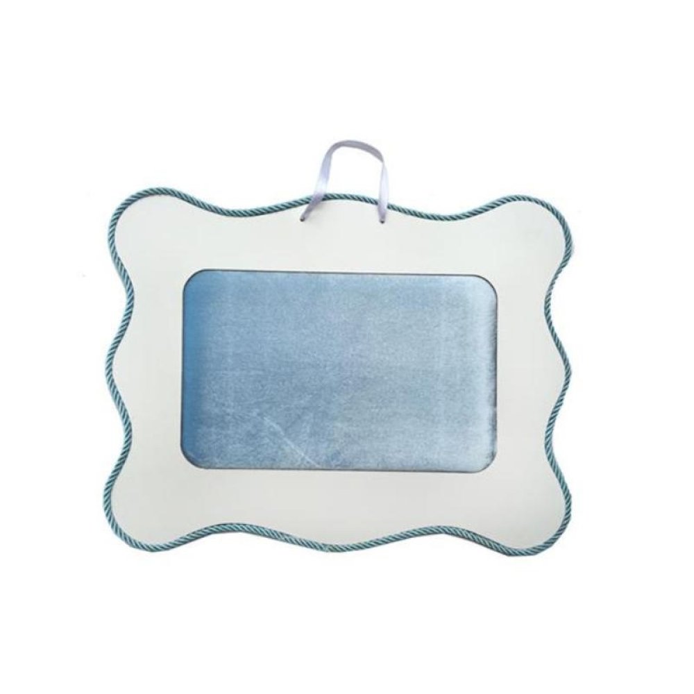 Toptan Kadife Kaplı Ahşap Yenidoğan Kapı Süsü