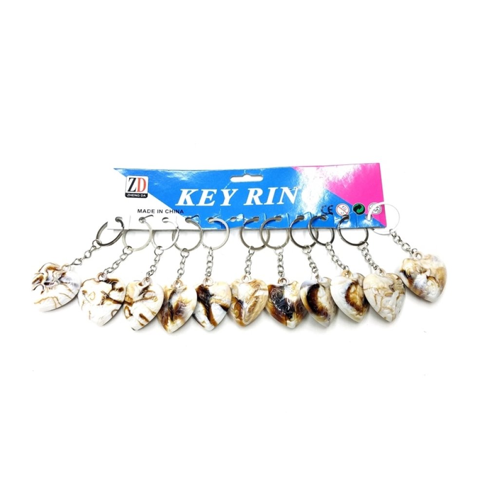 Toptan Kalp Şeklinde Anahtarlık