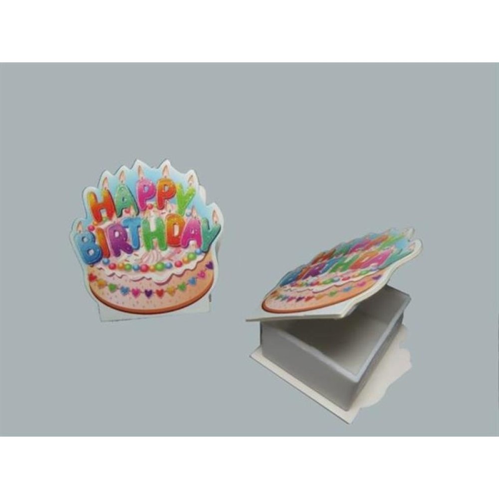 Toptan Kappy Birthday Yazılı Plastik Kutu
