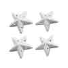 Toptan Karlı Yıldız Yılbaşı Çam Ağacı Süsü 6 lı
