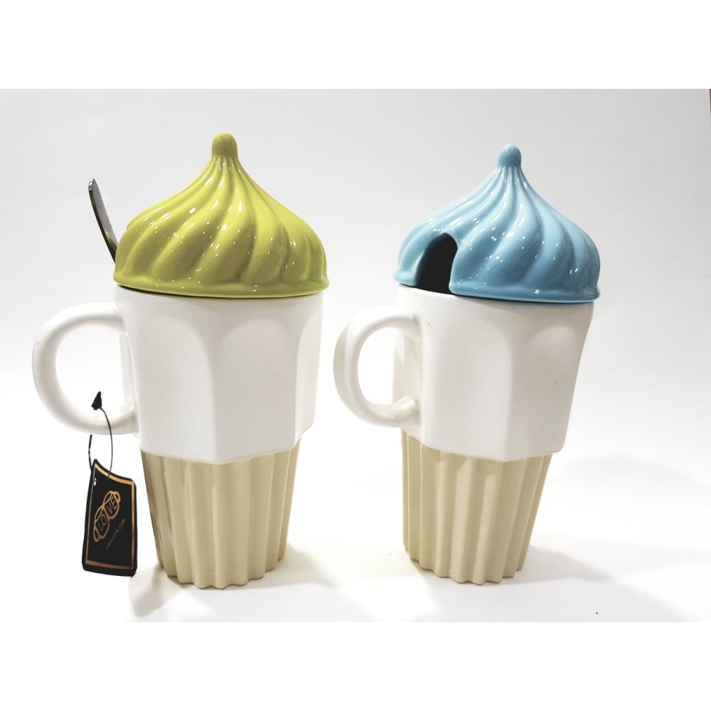 Toptan Kaşıklı Dondurma Kupa Bardak