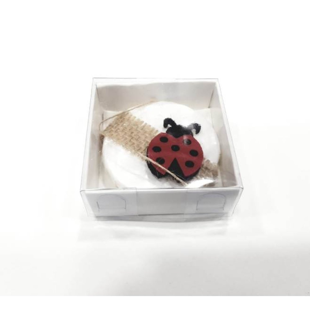 Toptan Keçe Süslemeli Doğal Kutulu Sabun