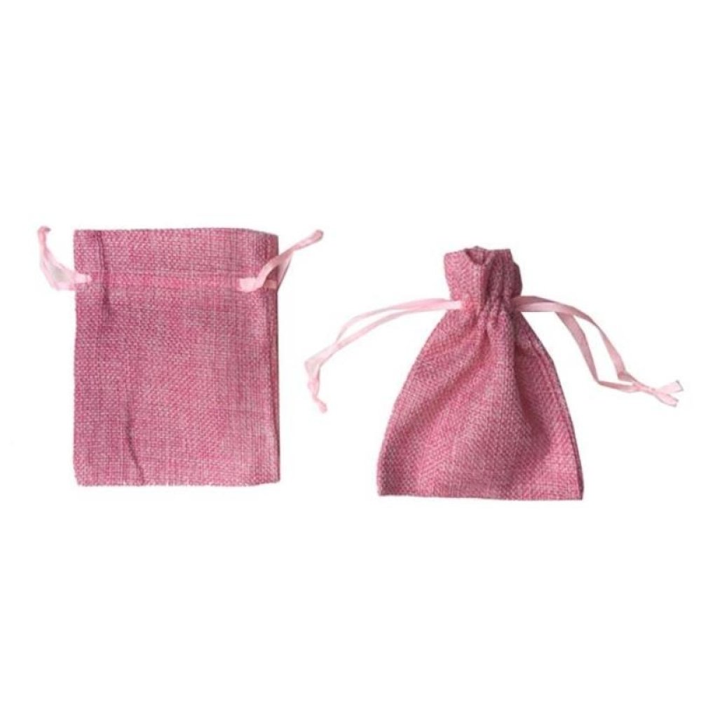 Toptan Kına Çerez Kesesi Renkli Naturel Çuval Kese 9x12 cm