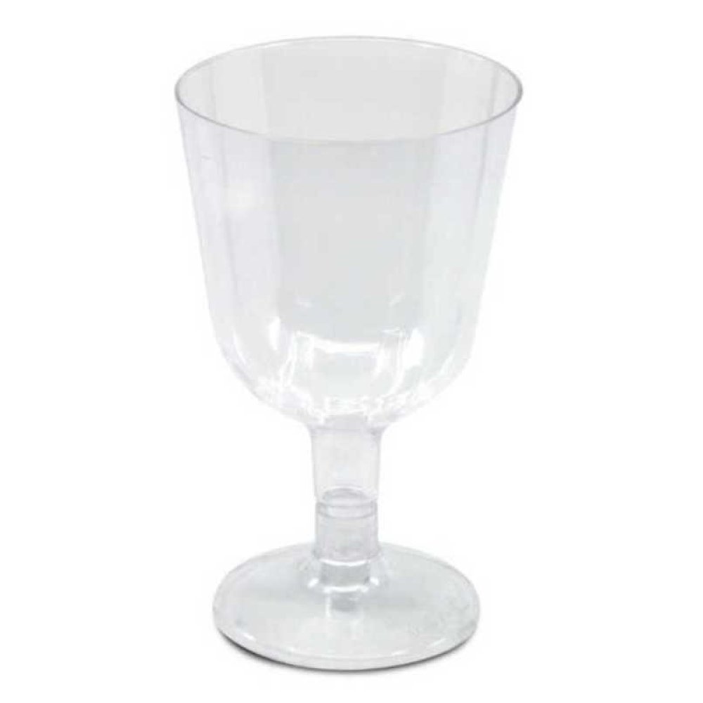 Toptan Kısa Ayaklı Akrilik Kadeh Doğum Bardakları 6 adet