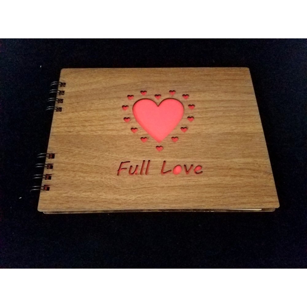 Toptan Kişiselleştirilebilir Ahşap Kapaklı Albüm