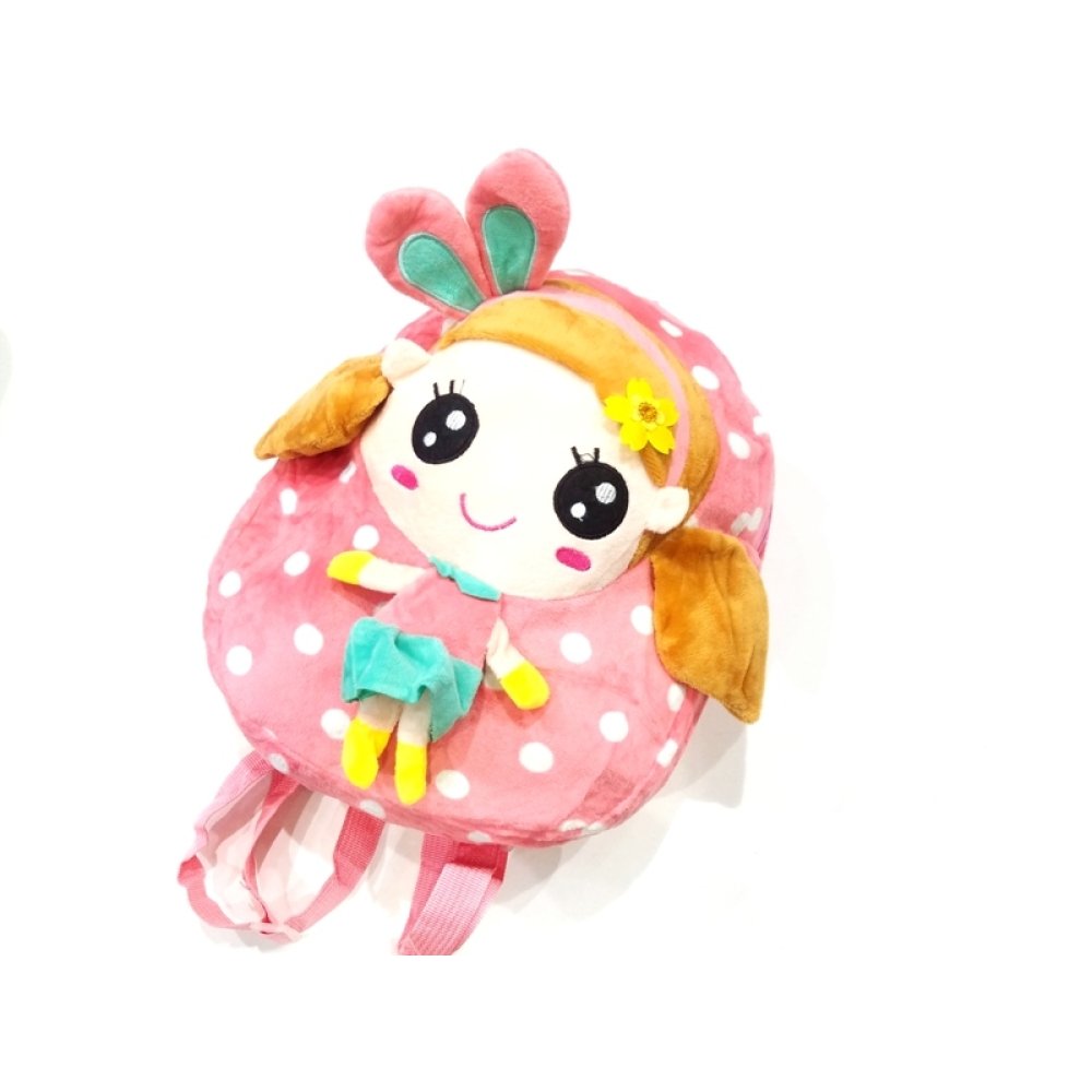 Toptan Kız Bebek Desenli Çocuk Sırt Çantaları