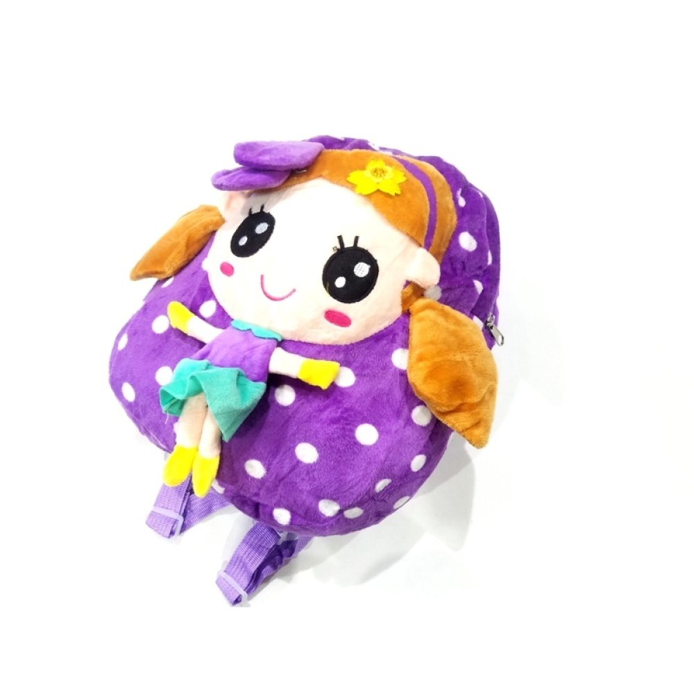 Toptan Kız Bebek Desenli Çocuk Sırt Çantaları