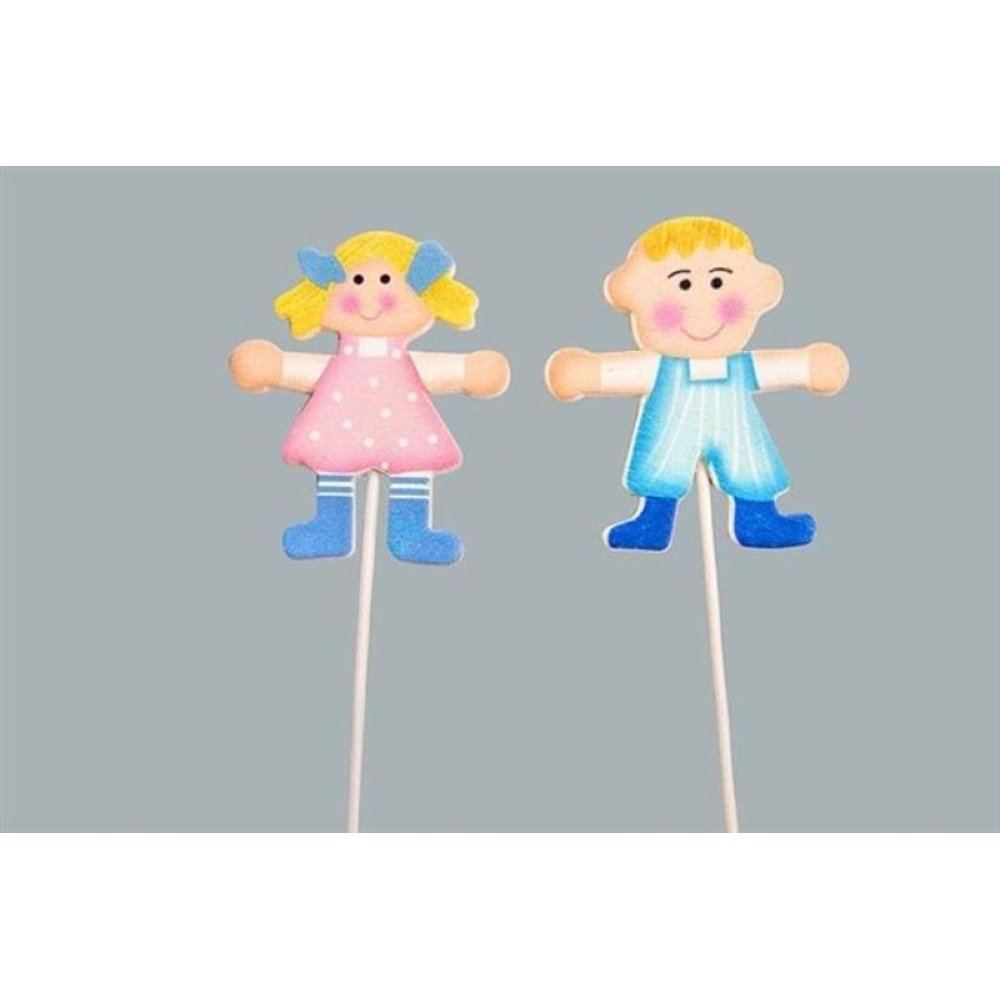 Toptan Kız Erkek Bebek Parti Süsleri 10 adet