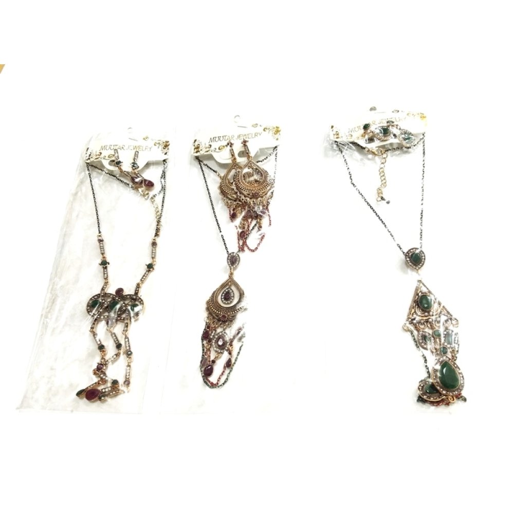 Toptan Kolye Küpe Seti