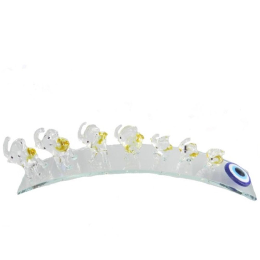 Toptan Köprülü Yaldızlı Bereket Filleri Biblo