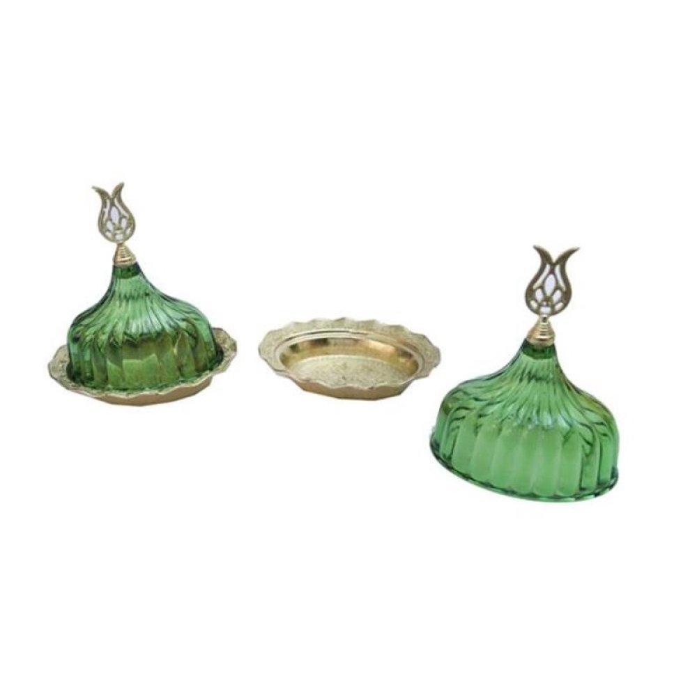 Toptan Kristal Kapaklı Kına Hatırası İçin Lokumluk Kutu