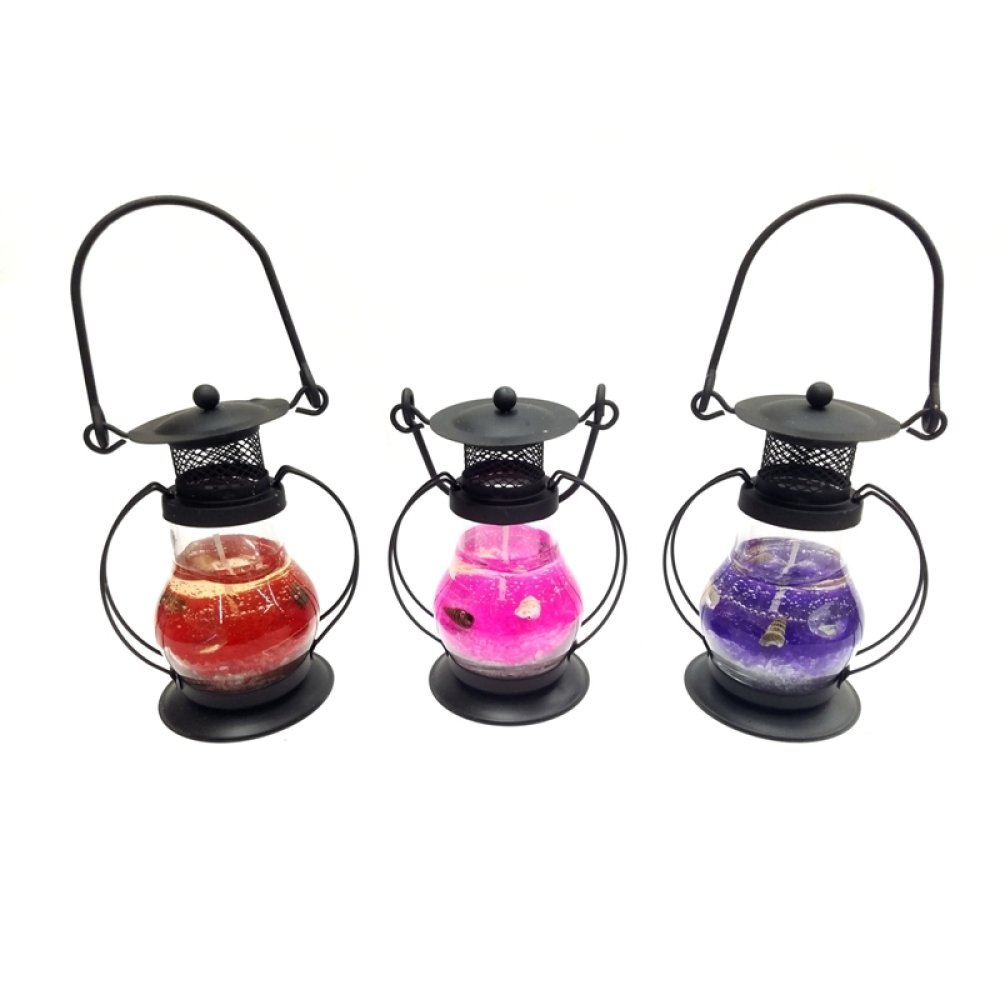 Toptan Küçük Boy Jel Mumlu Kandil Şeklinde Mumluk