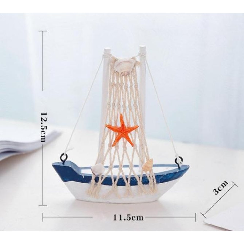 Toptan Küçük Boy Marin Yelkenli Gemi Biblo