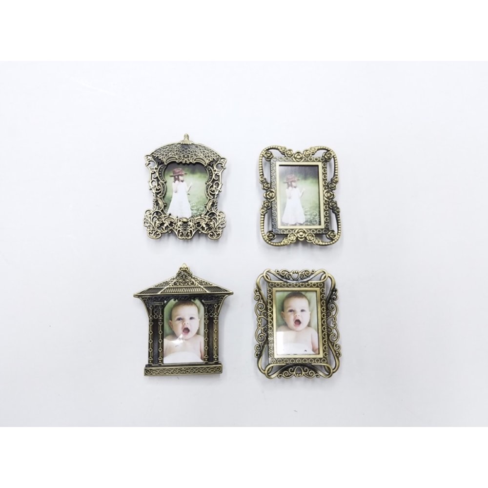 Toptan Küçük Metal İşlemeli Resim Çerçevesi