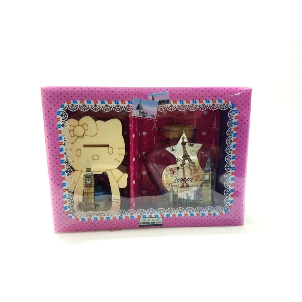 Toptan Kum Saatli Işıklı Dilek Şişesi