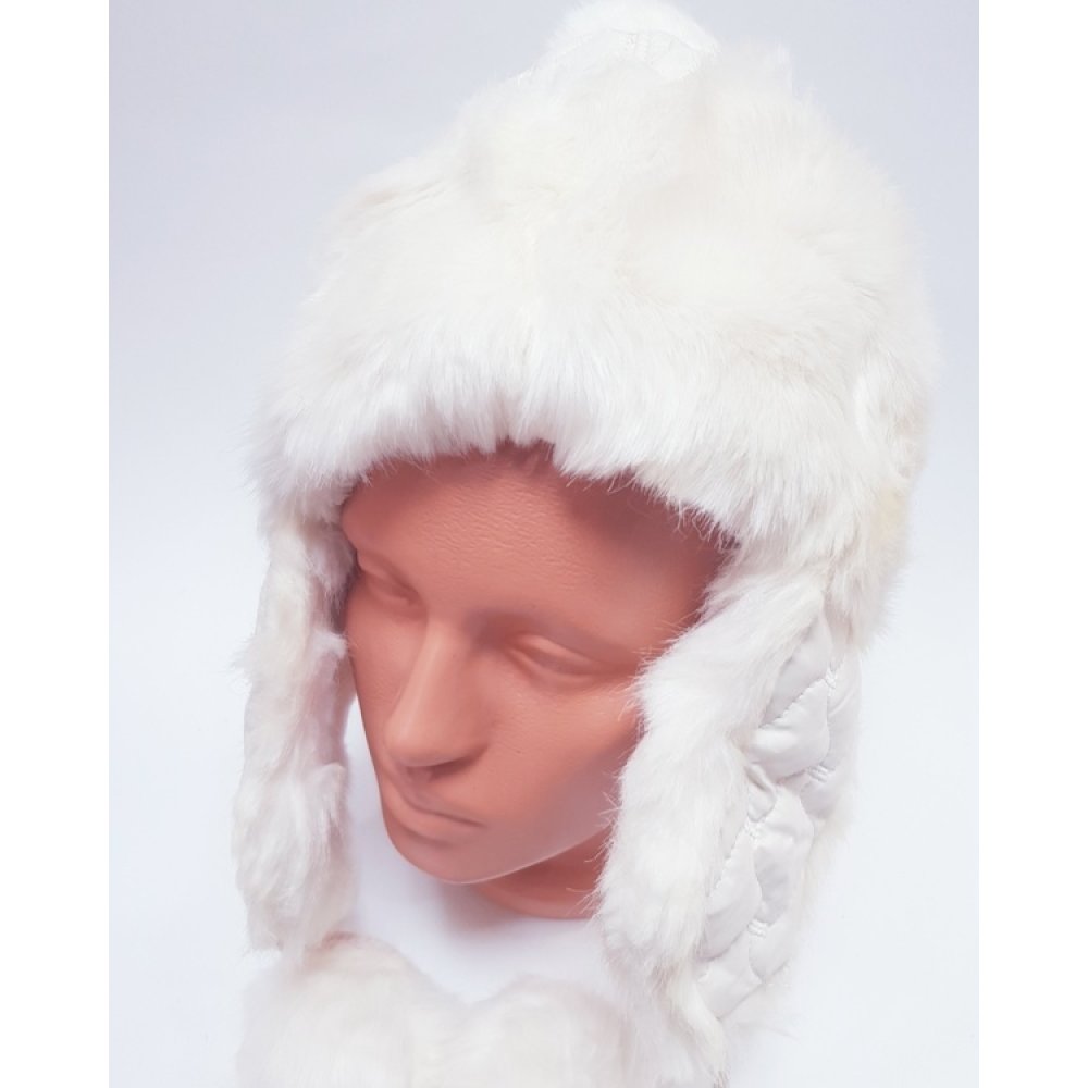 Toptan Kürklü Bayan Pilot Şapka