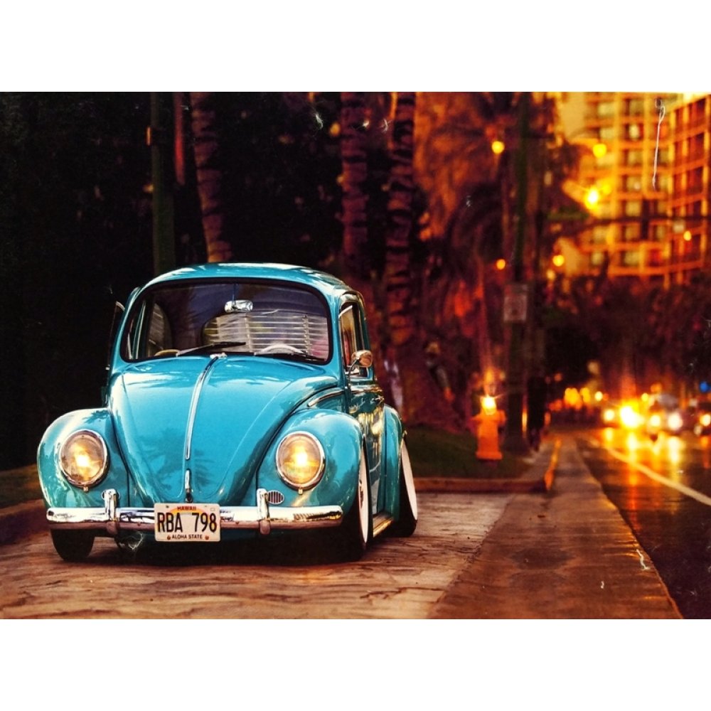 Led Işıklı Kanvas Tablo