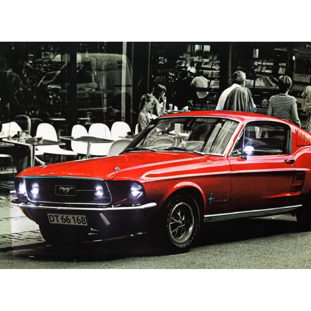 Led Işıklı Kanvas Tablo