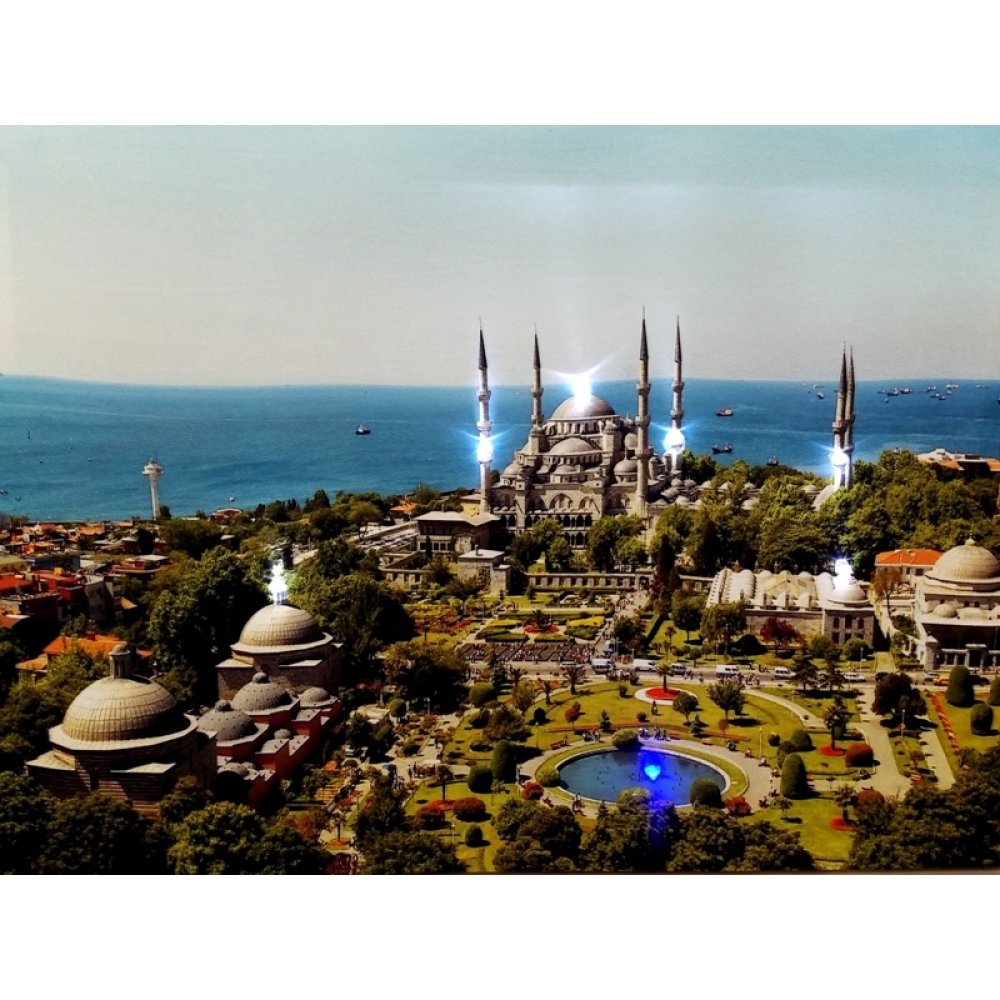 Led Işıklı Kanvas Tablo