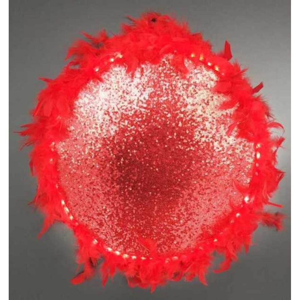 Toptan Led Işıklı Tüylü Gelin Tefi