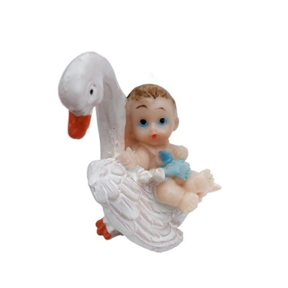 Toptan Leylek Üzerinde Bebek Biblo