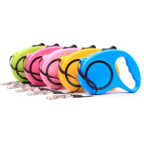 Toptan Makaralı Otomatik Köpek Gezdirme Tasmaları  5 metre