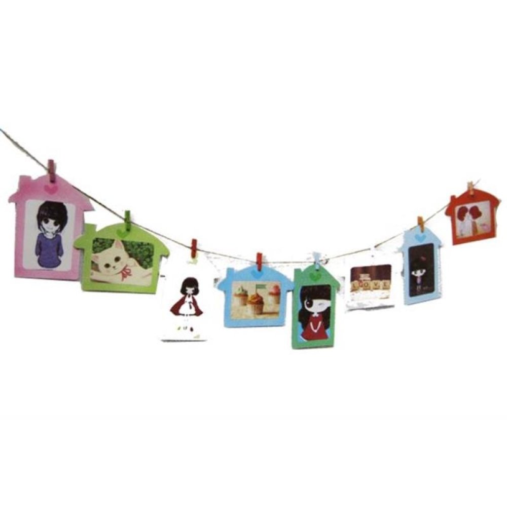 Toptan Mandallı Fotoğraf Asma İpi Ev Çerçeveler