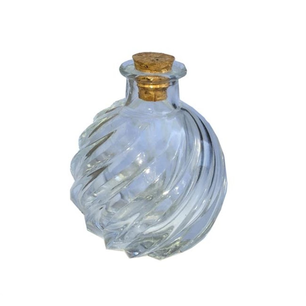 Toptan Mantar Kapaklı Burgulu Nikah Şekeri Cam Şişe Modelleri 120 cc