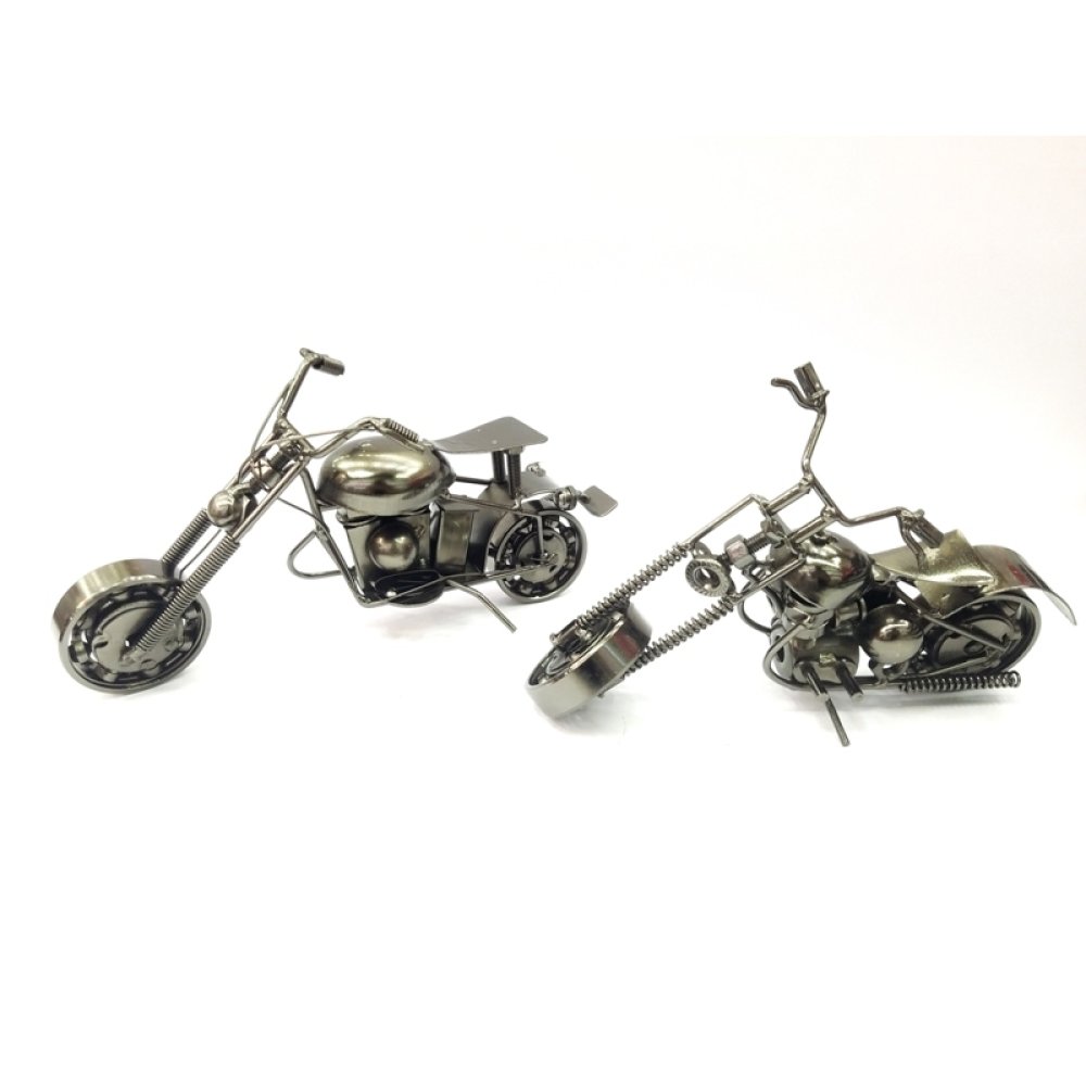 Toptan Metal Motosiklet Şeklinde Biblolar