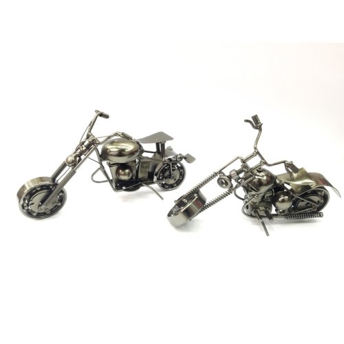 Toptan Metal Motosiklet Şeklinde Biblolar