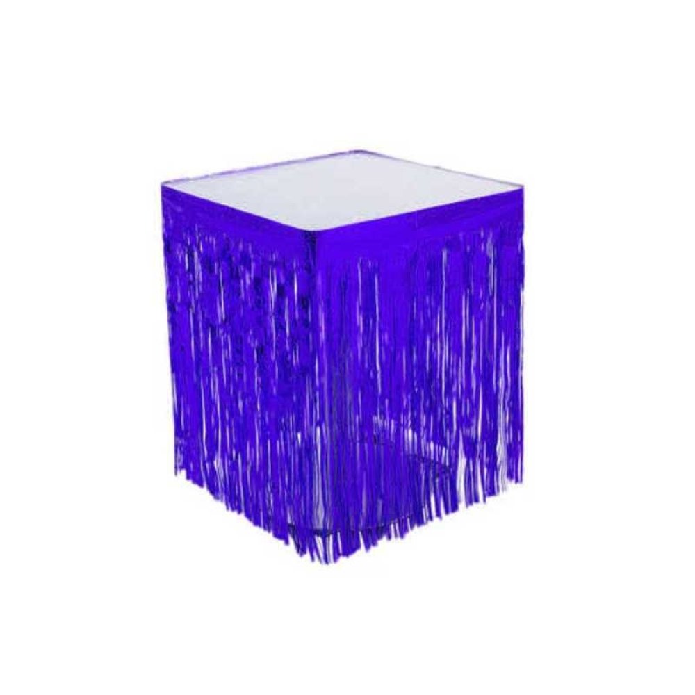 Toptan Metalize Masa Kenarı Eteği Fon Süsü