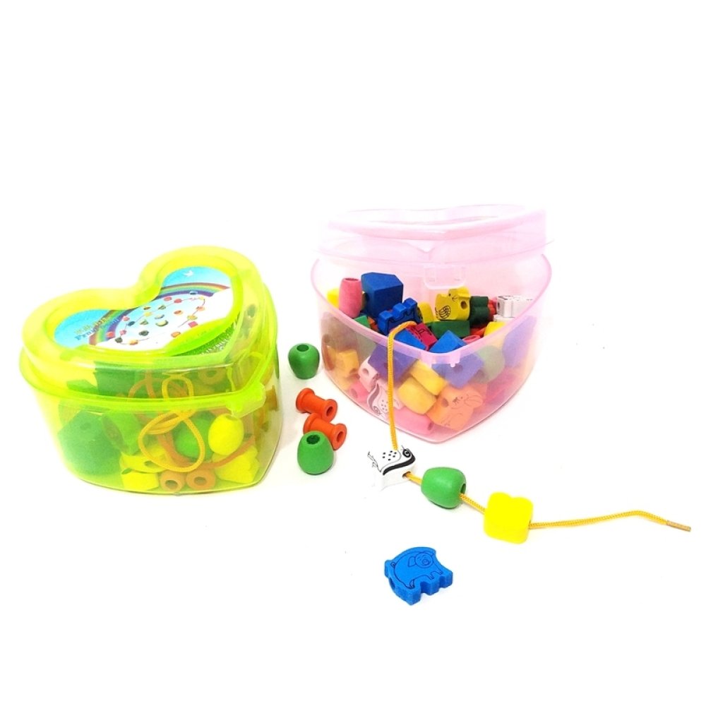 Toptan Montessori Oyuncakları İp Geçirme Oyunu