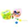 Toptan Montessori Oyuncakları İp Geçirme Oyunu