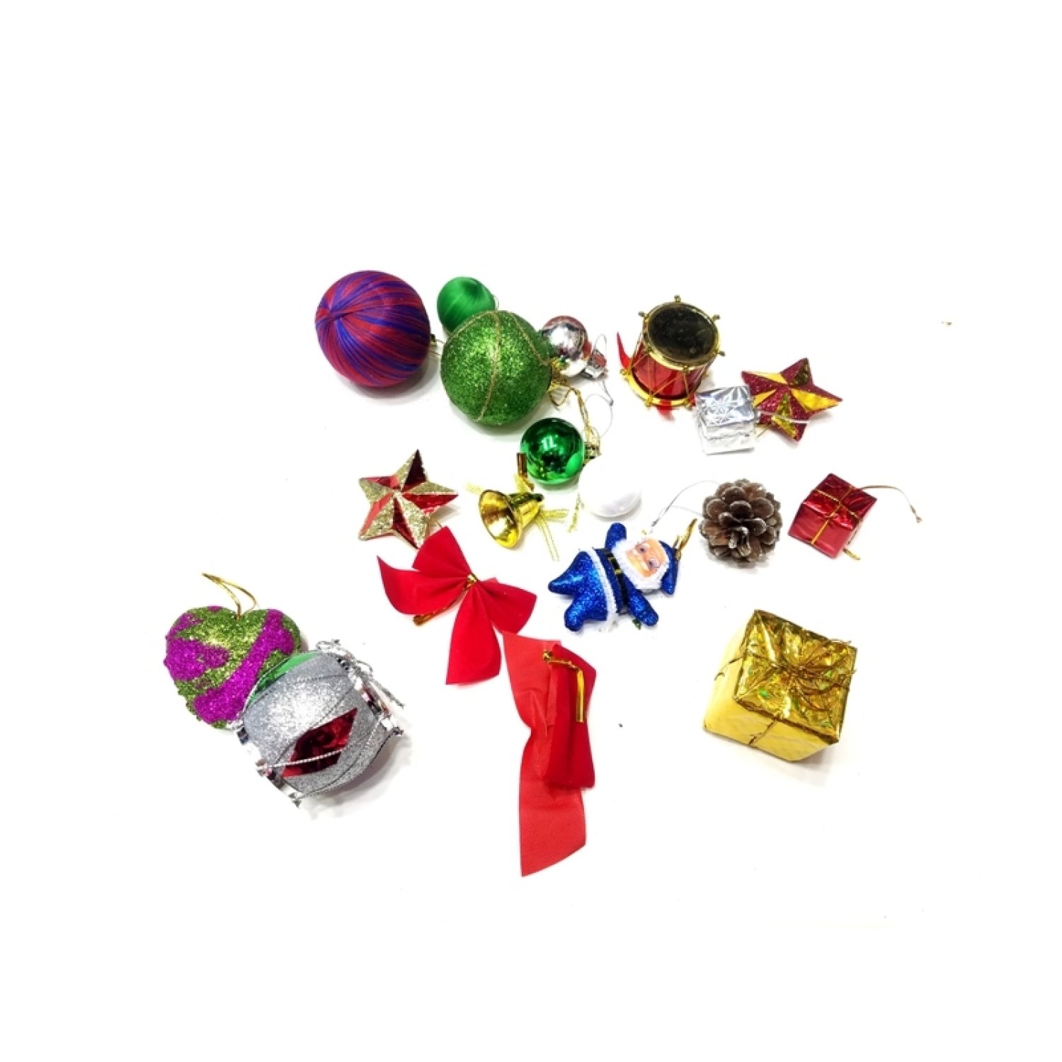 Toptan Noel Ağacı Süsleri 19 parça