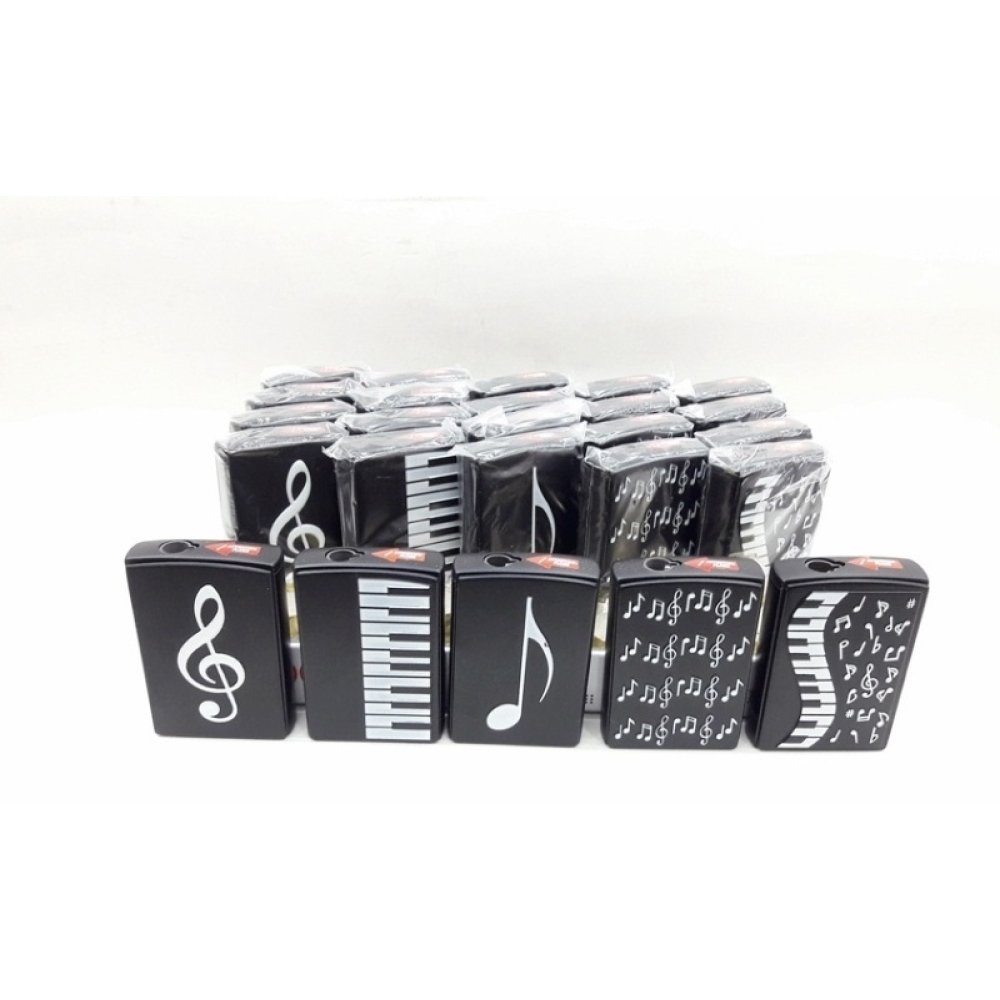 Toptan Nota Desenli Kaydırmalı Çakmak