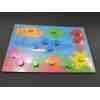 Toptan Öğretici Tutmalı Ahşap Puzzle
