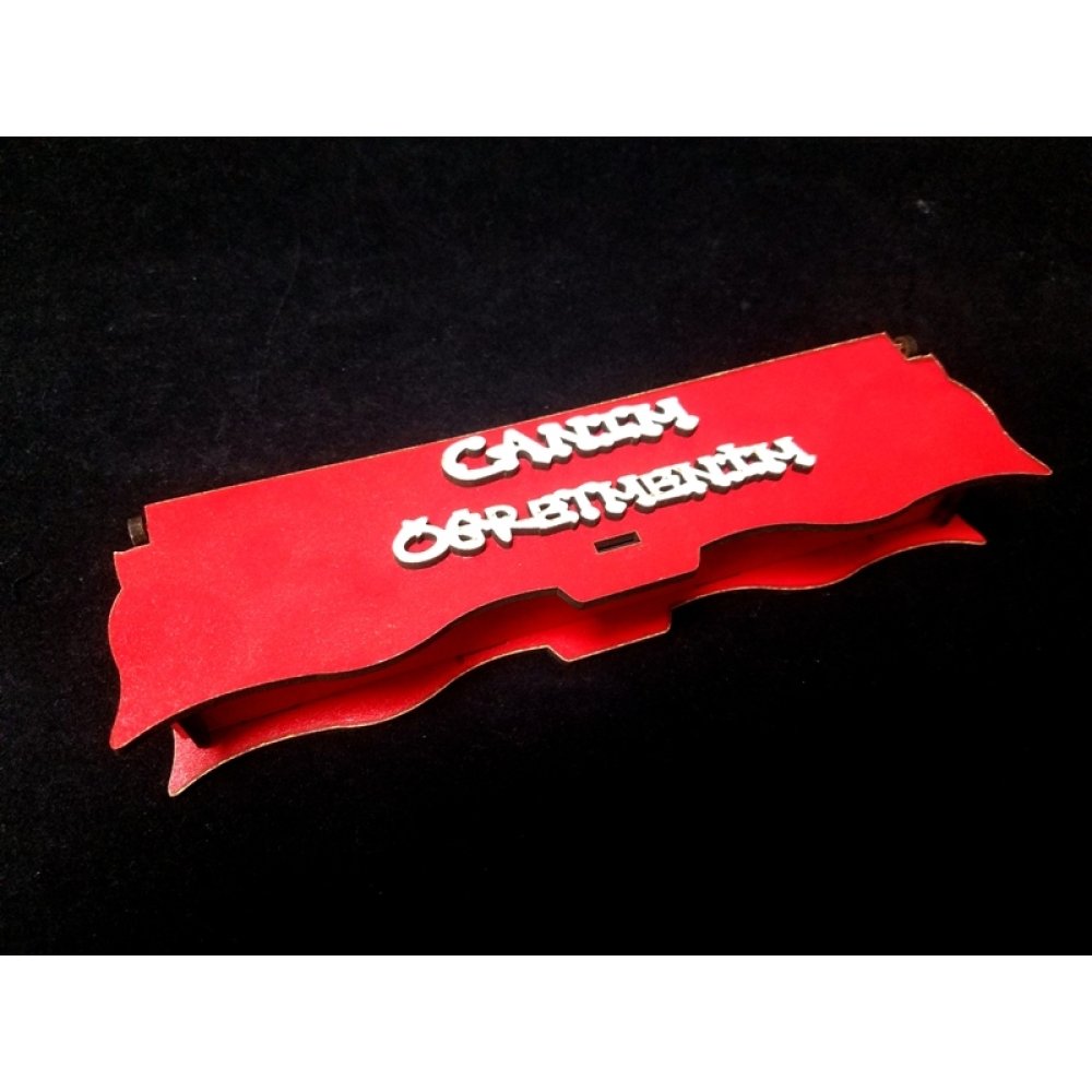 Toptan Öğretmenler Günü Hediyesi Kütük Kalemli Kalemlik