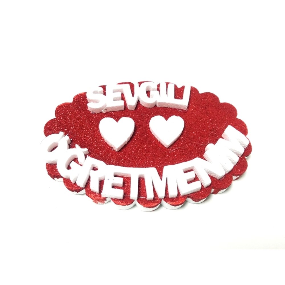 Toptan Öğretmenler Gününe Özel Strafor Süs