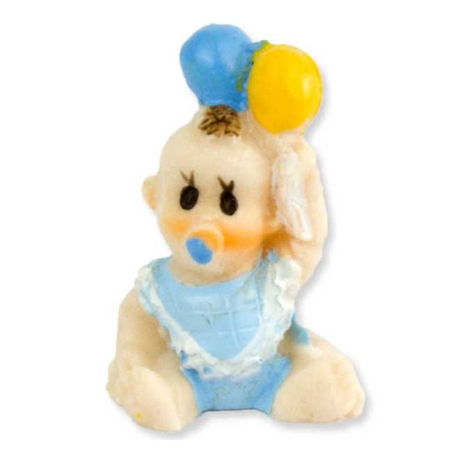 Toptan Önlüklü Ve Balonlu Bebek Biblo Şeker Malzemesi