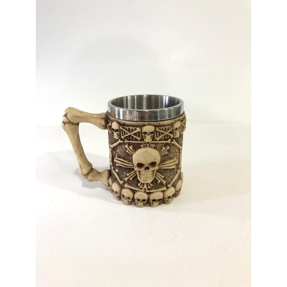 Toptan Orta Çağ İçi Çelik İçki Kadehi