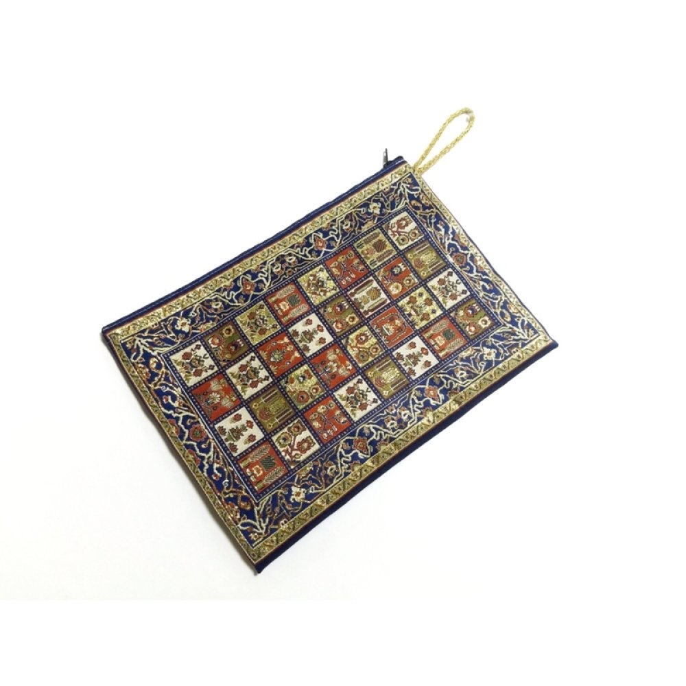 Toptan Otantik Desenli Dokuma Cüzdan