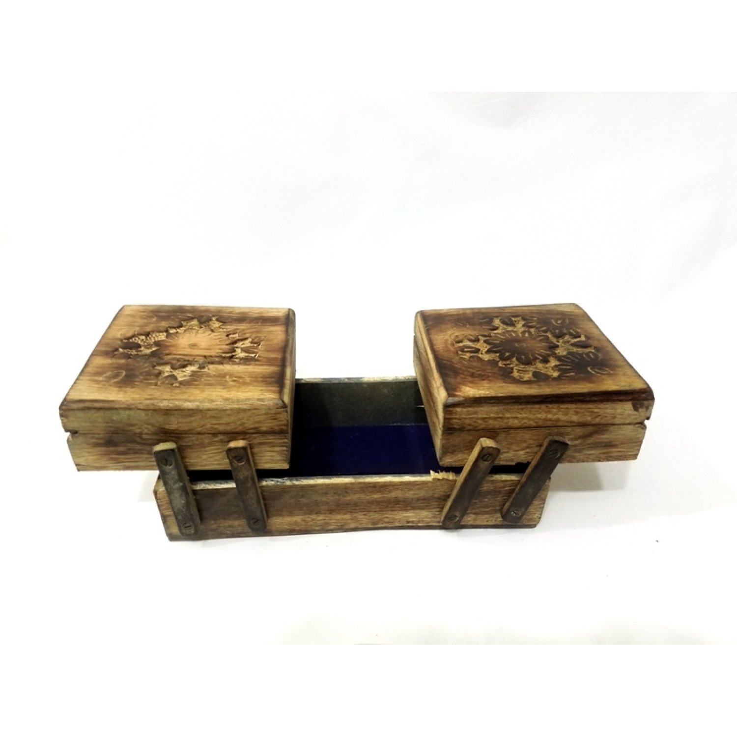 Toptan Otantik Hediyelik Eşya Ahşap Dikiş Kutusu