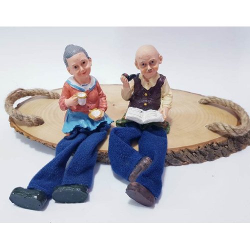 Toptan Paçalı Nine Dede Biblo 2 Adet