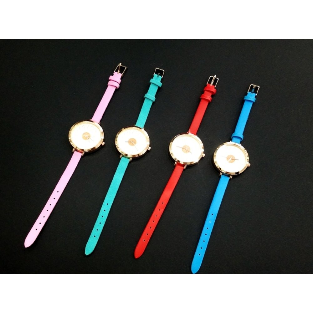 Toptan Papatya Desenli Bayan Kol Saatleri