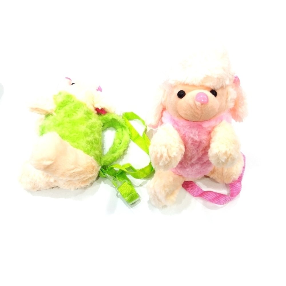 Toptan Peluş Köpek Çocuk Sırt Çantası